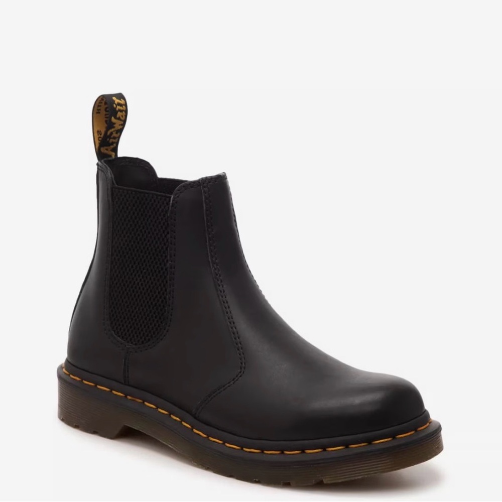 Dr Martens Boots Black 2976 Chelsea Air Wair Slip Resistant women's 11